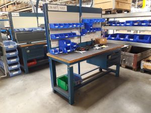 2003 óta folyamatosan használatban lévő munkapad