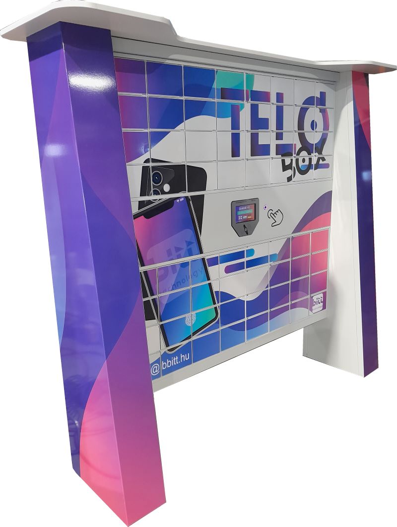 telobox telóbox, azaz telefontartó eszközkiadó automata